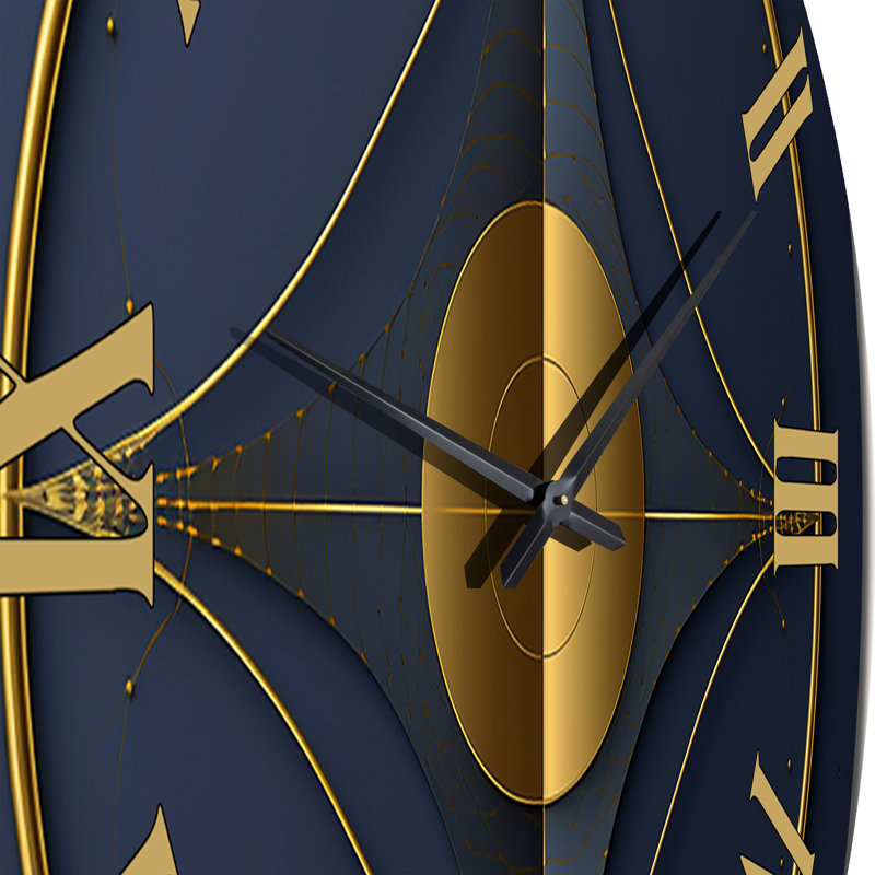 Horloge murale en métal, Petit