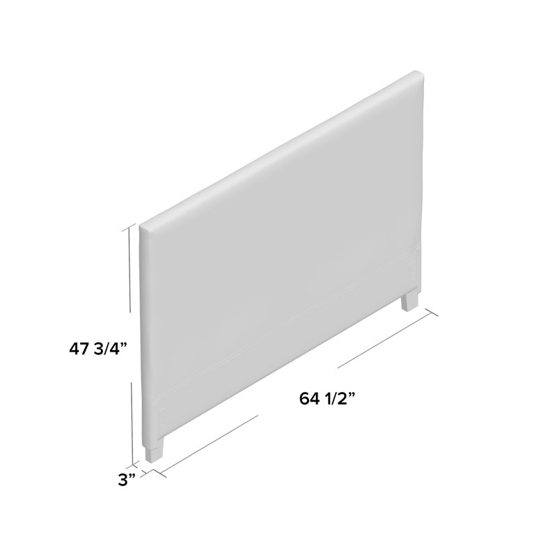 Tête de lit tapissier Nevada, Double/Grand