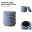 Repose-pieds rond pivotant avec rangement 360 ° Rosa-29630592