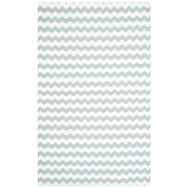 Seraphin Chevron Wool Hand Woven Area Rug, Rectangle 152 x 244 cm