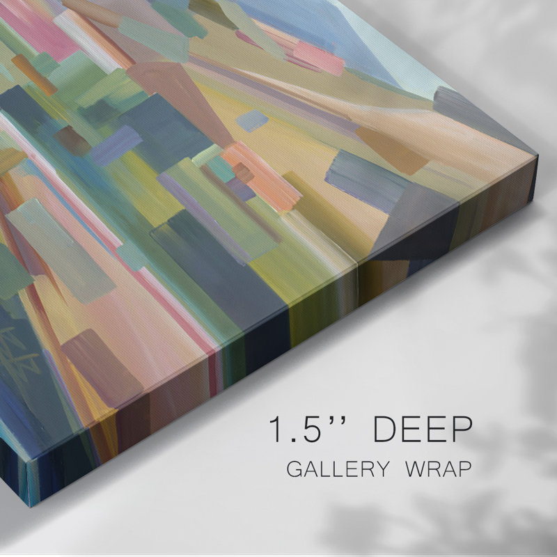 Toile tendue avec morceaux de Yakima Canyon, H 12 po x l 18 po
