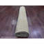 Tapis brun 9 pi x 9 pi 12 po, motif uni, laine mélangée, colorants végétaux, tissage à la main, kilim, tissage à plat, tapis oriental