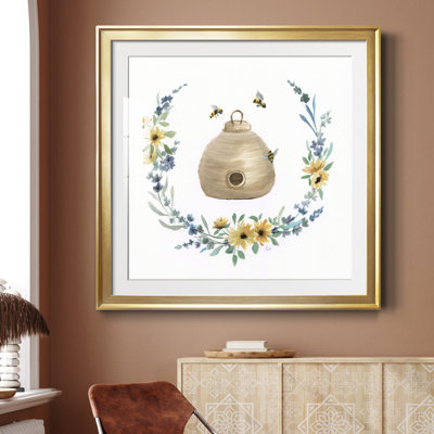Bumble Bee Hive - Peinture encadrée