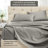 Luxury 1500 Thread Count 100% Egyptian Cotton Stitched Hem Deep Pocket Sheet Set-1544453638-1494128965