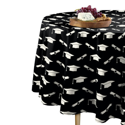 Castrovinci Geometric Round Tablecloth