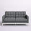 Causeuse rembourrée en tissu Loft-23592994