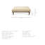 Banc rembourré Chrissy