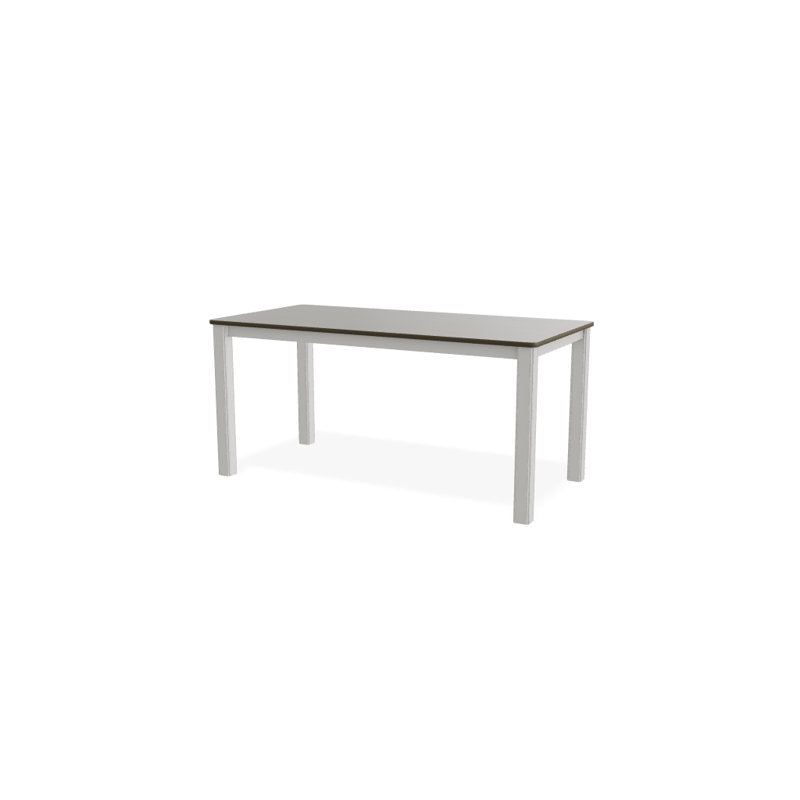 Robinett Outdoor Coffee Table, Textured Snow, Beachwood P40