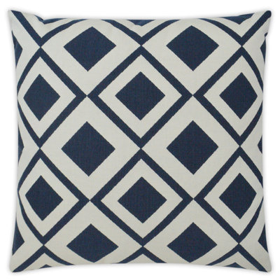 Savvy Geometric Sunbrella® Outdoor Throw Pillow