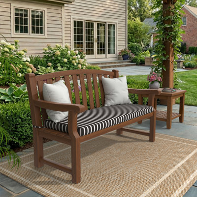 Sunbrella® Indoor/Outdoor Bench Seat Cushion, 3" Thick