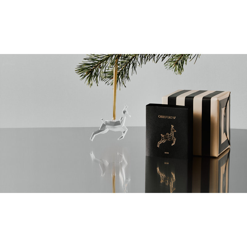 Holiday Ornament Scandinavian Forest - Deer