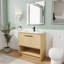 Meuble-lavabo 36 po avec lavabo en céramique, armoires à fermeture douce-404515812