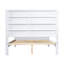 Lit plateforme en bois avec tête de lit et pied de lit Bennett-122810011-122810010