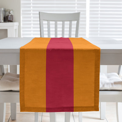 Carolina Football Stripes Table Runner