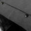 Dog Cage Cover With Roller Shades – Machine Washable – Trucker Black