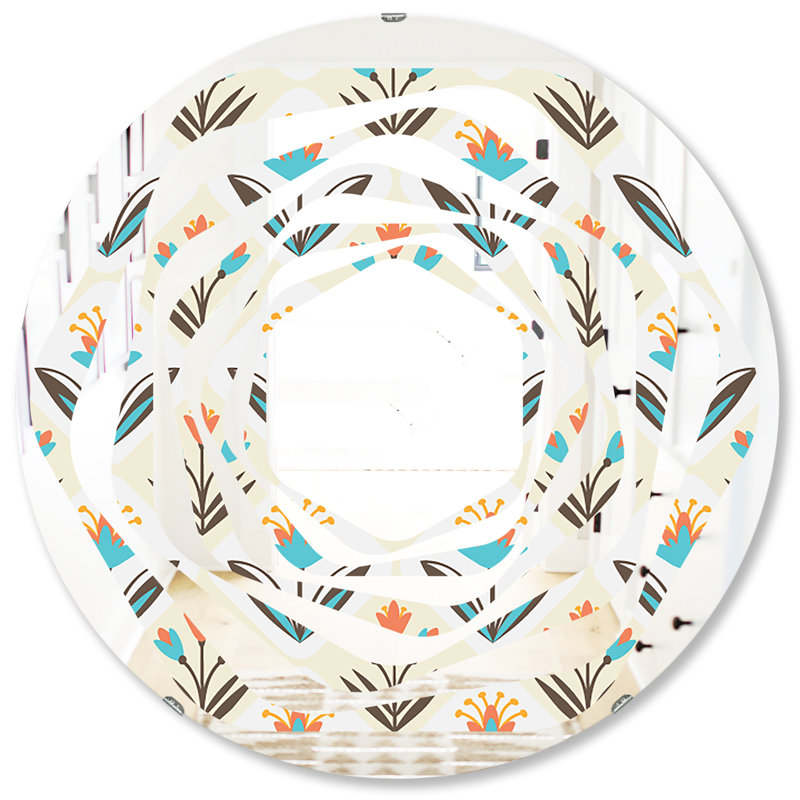 Miroir mural sans cadre Whirl, H 31,5 po x l po