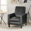 Fauteuil inclinable rembourré réglable avec repose-pieds extensible-1807060766