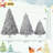 Christmas Tree Set with Metal Stand