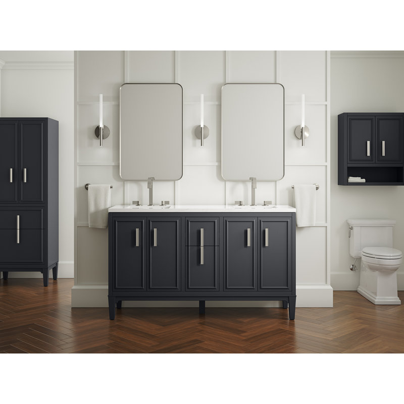 Southerk 28-In X 24-In Wall Cabinet, Slate Gray