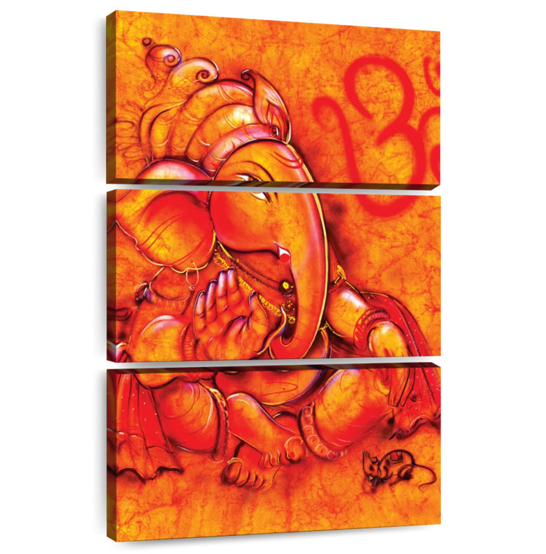 Adella Ganesha Abstract, 38" H x 24" W