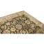High-Quality Hand-Knotted Black And Cream Area Rug