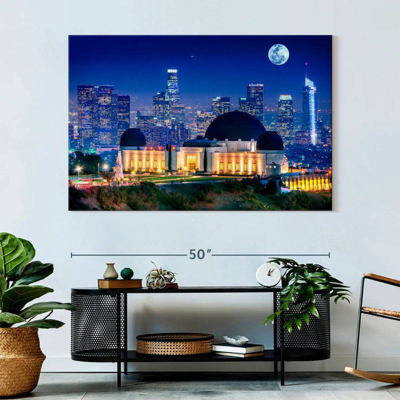 Kavia Griffith Park Observatory, 34" H x 51" W