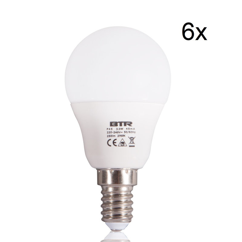 Wilbur 5.5W E14 LED Lightbulbs