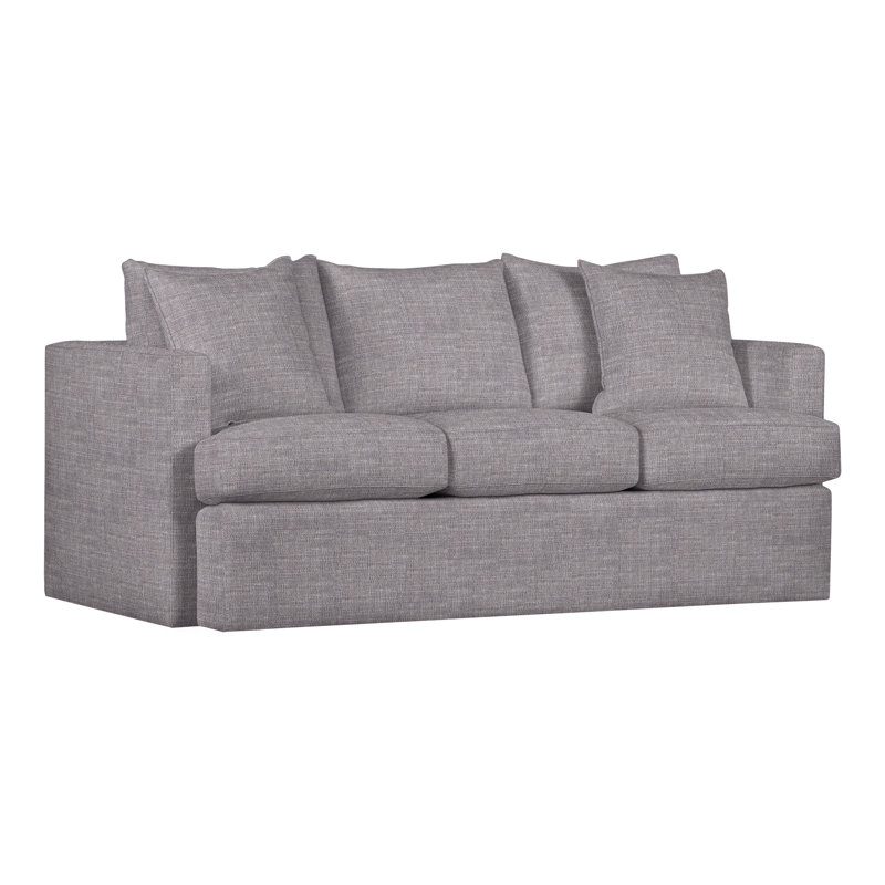 Emory 77" Emory Sleep Sofa, Nomad Slate Crypton® Chenille
