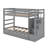 Twin Over Twin Bunk Bed With Trundle-492750841
