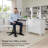 Tall 5 Shelf Bookcase in White-1810990777