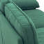 Canapé compact en velours vert 78,74 po - 2 places, rangement caché, peu encombrant-299123096