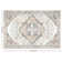 Machine Washable Non-Slip Beige/Brown Oriental Area Rug