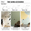 Panneau mural blanc 9,87 "x 78,75"