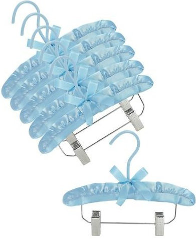 Hangers With Clips for Skirt/Pants, Blue
