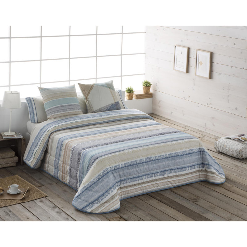 Ulloa Striped Bedspread, 205 x 270 cm