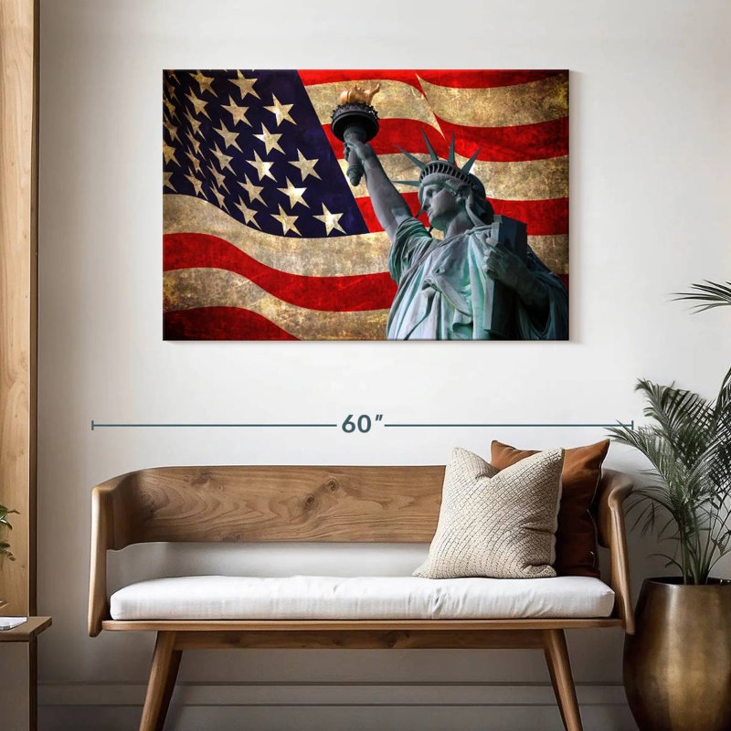 Marchelle American Lady Liberty, H 30 po x l 45 po