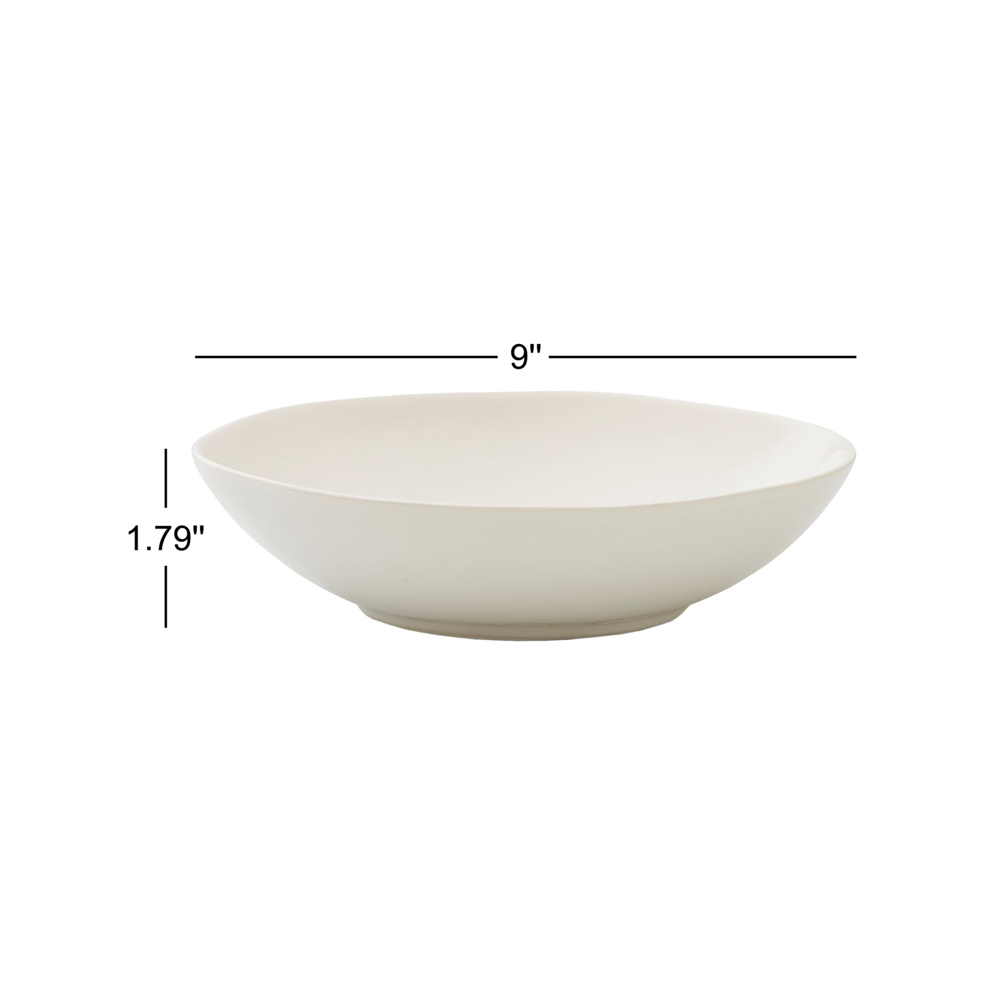 Portmeirion Sophie Conran Pasta Bowl 9", White