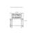 Retro Multifunctional Art Console Table