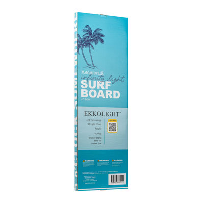 Margaritaville Surf Board Ekkolight 47"H