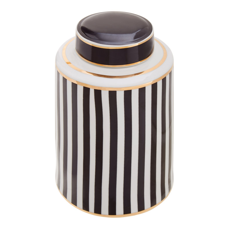 Aleily Decorative Jar 1, 30 H x 18 W x 18 D cm