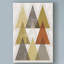 « mod triangles iv rétro », art sur toile-33426874