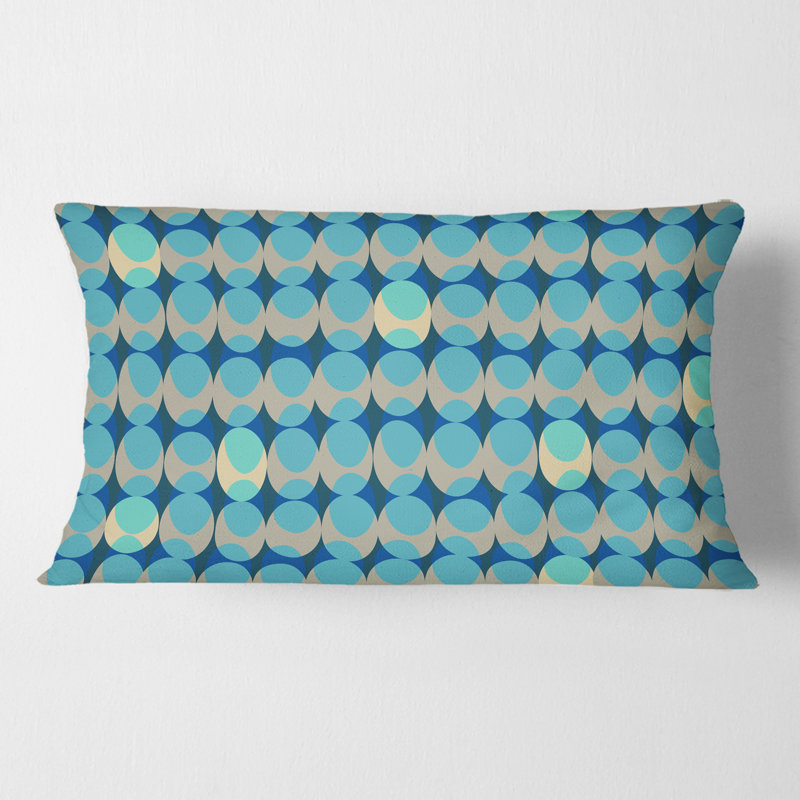 Coussin décoratif rétro Mid-Century
