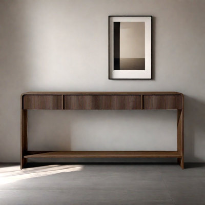 Console rustique