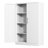 Aspinwall Metal Single Storage Cabinet ( 53.5'' H x 31.5'' W x 15.75'' D)-952828645