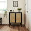 Tenaya Solid Wood 2 - Door Rectangle Accent Cabinet-889019640
