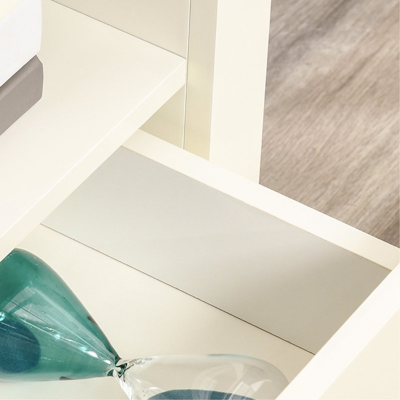 Meuble télé d'angle polyvalent avec plusieurs options de rangement pour le salon