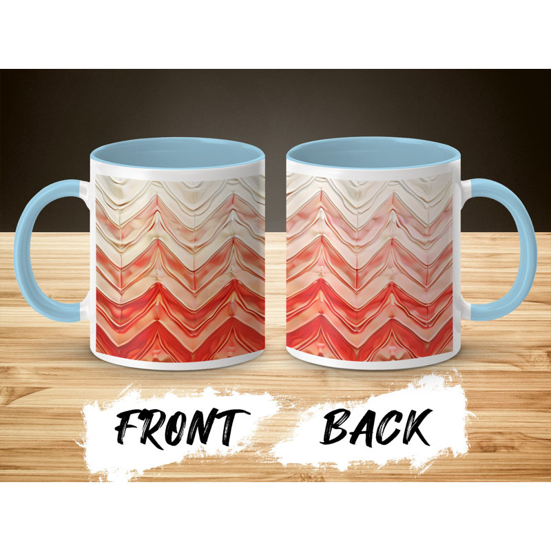 Ceramic Coffee Mug, Light Blue
