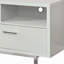 Console de télévision blanche avec tiroir de 60 po-774334480