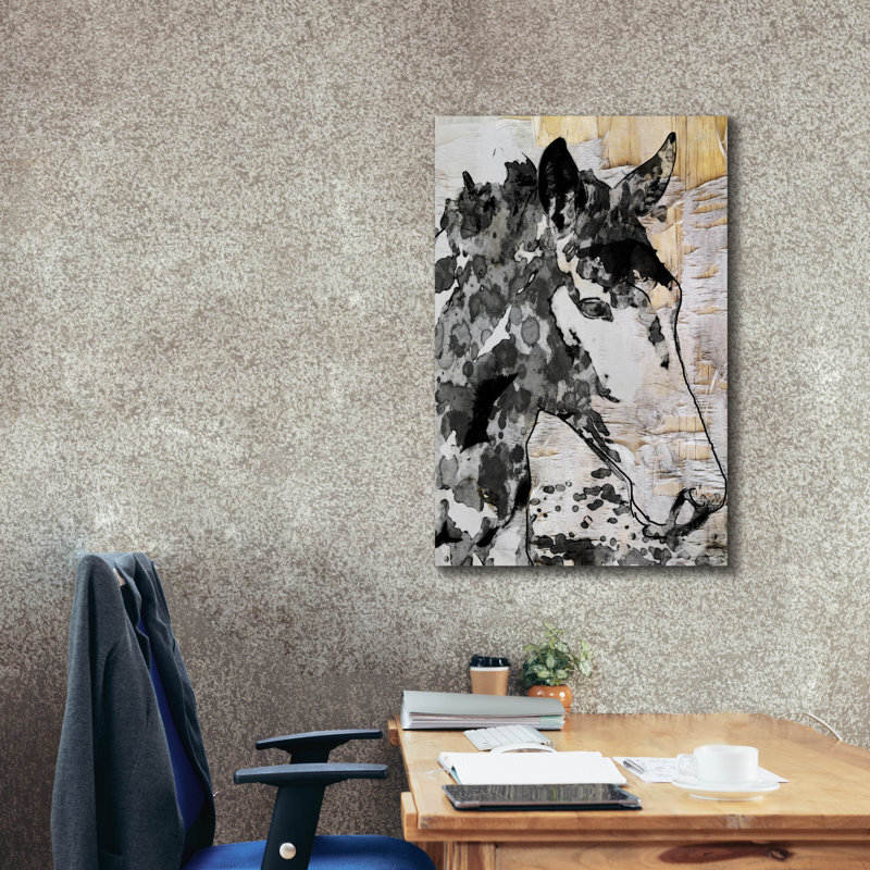 «ACTION» par Irena Orlov, art mural sur toile, H 40 po x l 26 po x P 1,5 po