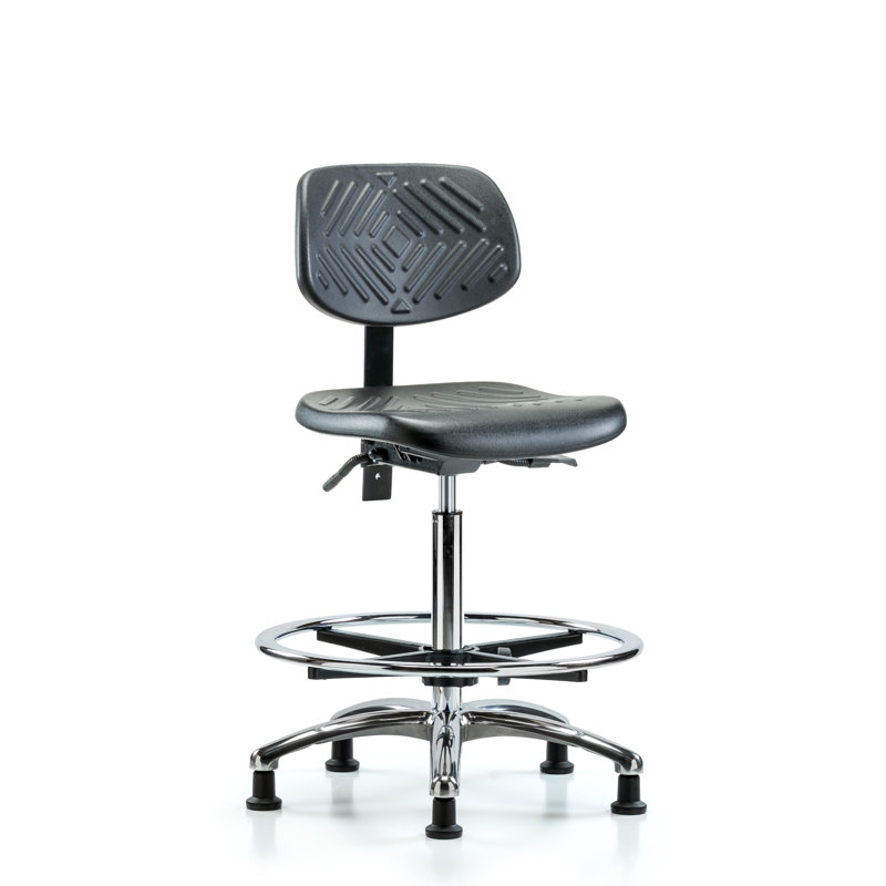Kasandra Drafting Chair, Glides, Included